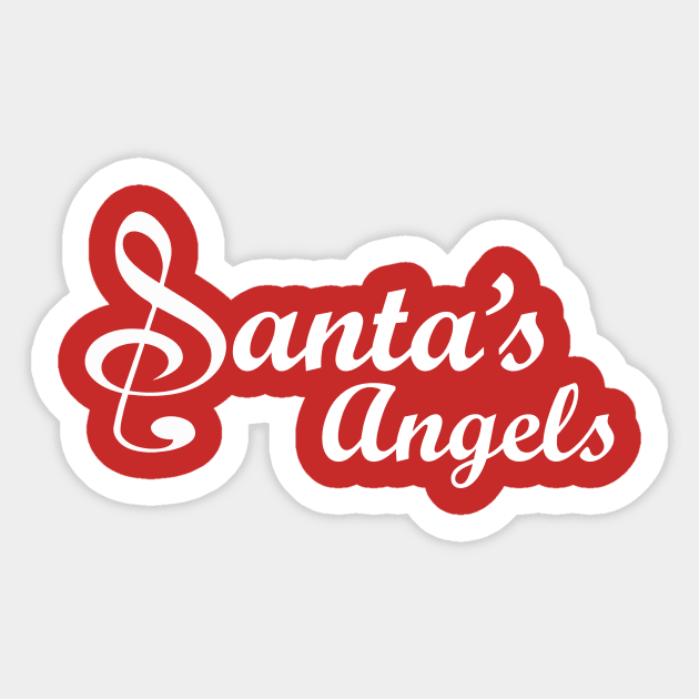 Children's Choir Christmas Presentation Santa's Angels Gift Sticker by Freid